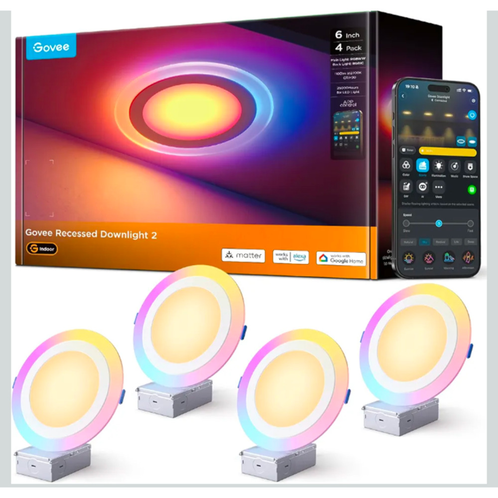 Govee Smart Recessed Lighting 6 Inch